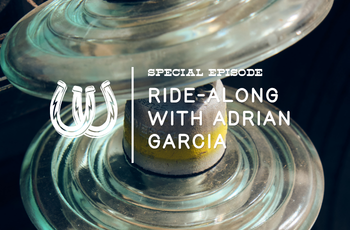 Episode tile picture - Title and Adrian Garcia