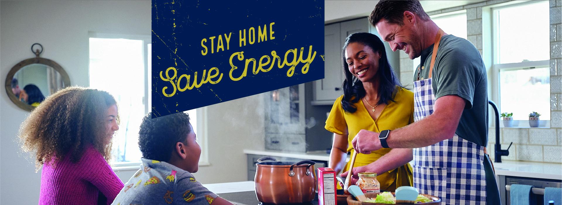 Stay at Home Energy Saving Tips