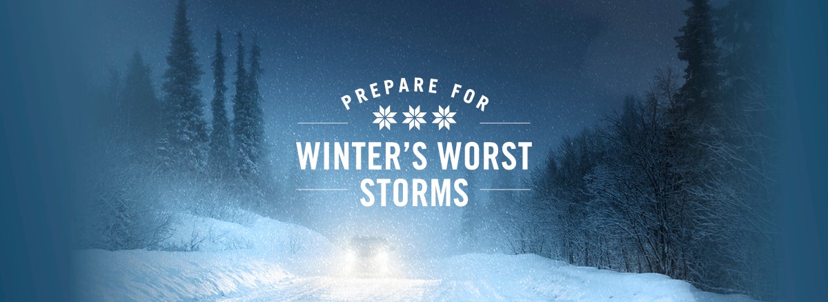 how to prepare for bad winter storms