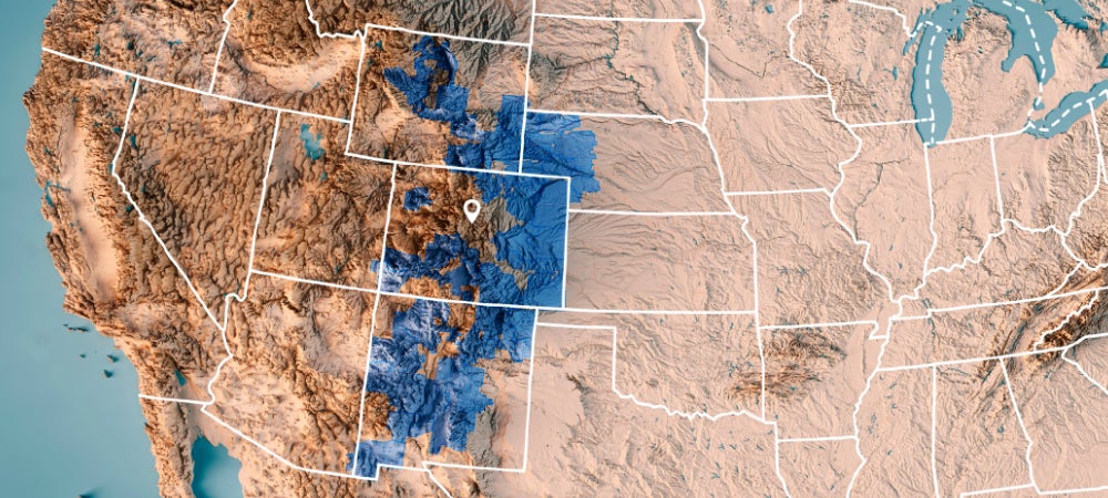 Map of Tri-State's member area