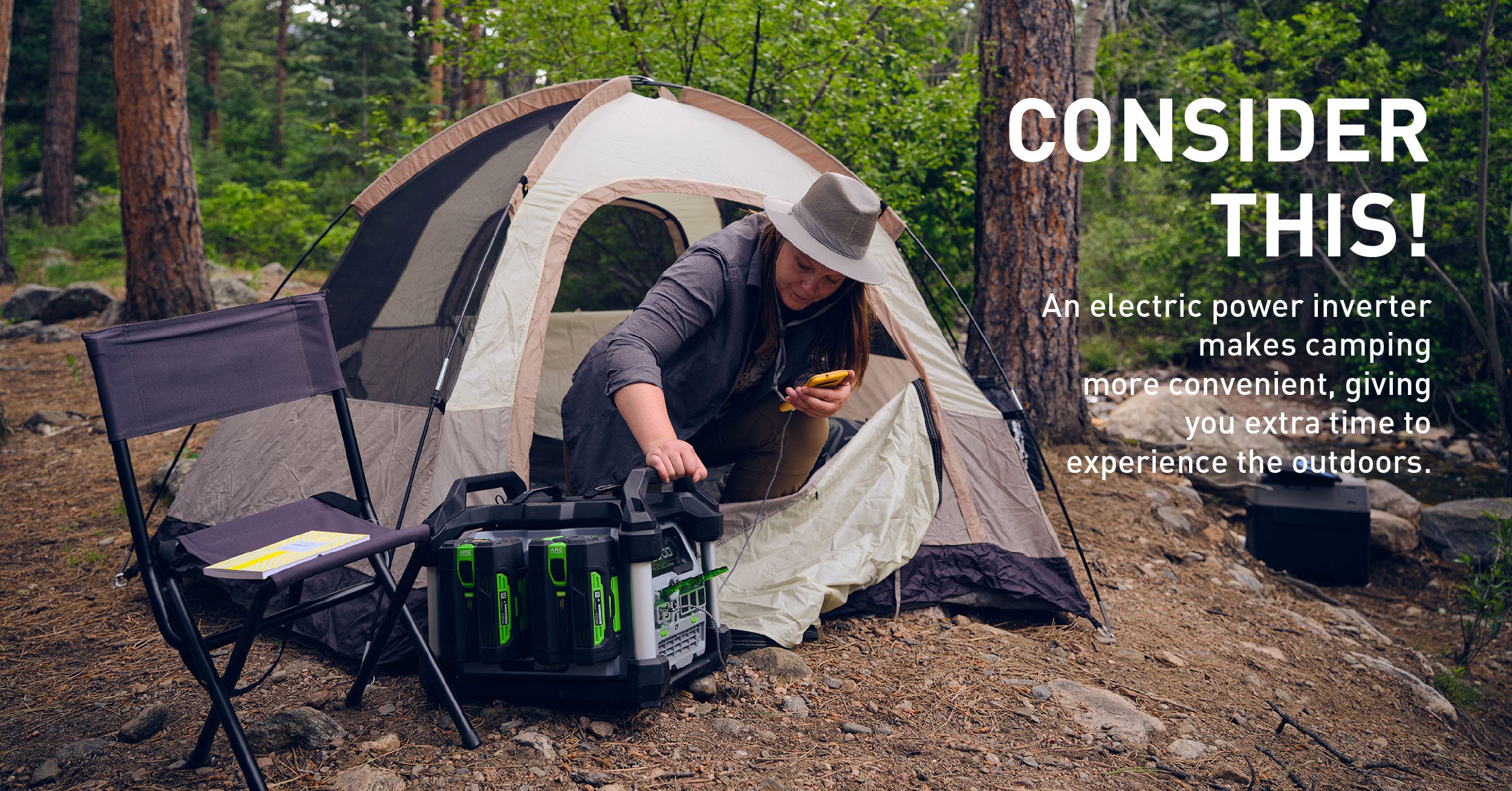 electrify the outdoors using an inverter for camping 