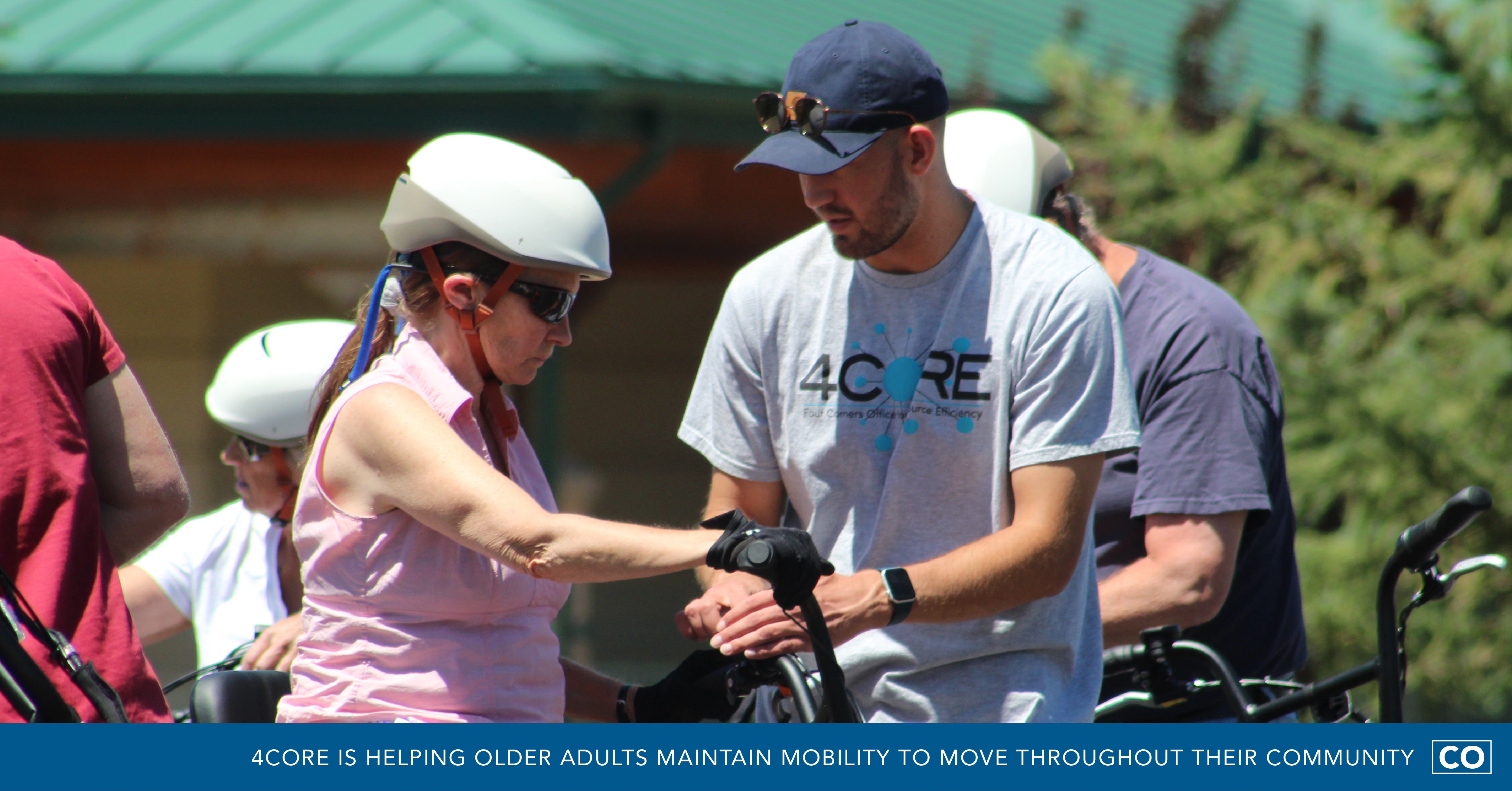 In addition to being eco-friendly, e-bikes are a fantastic option for older adults 