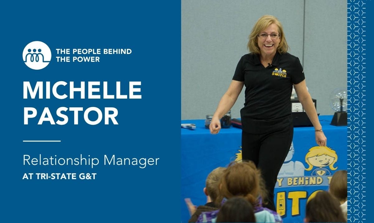 Picture of Michelle Pastor with text: Relationship Manager at Tri-State