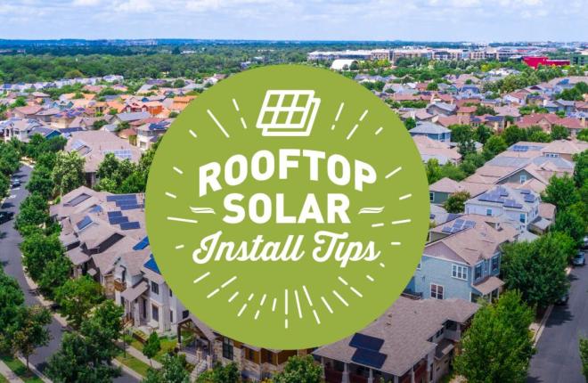 rooftop solar tips