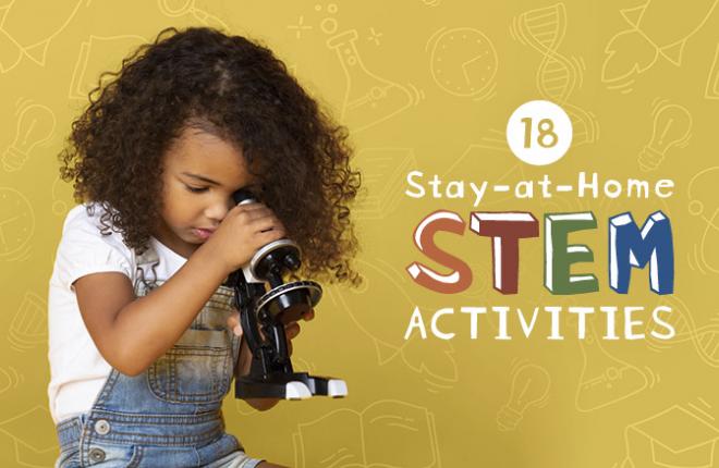Stay at Home STEM Activity Sites for Kids