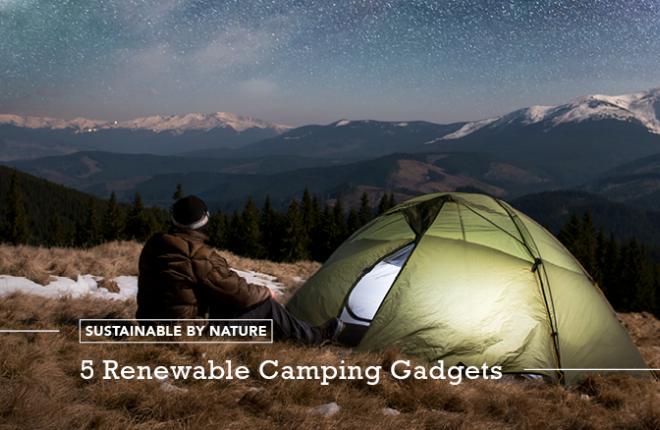 Renewable Energy Solar Camping Gadgets