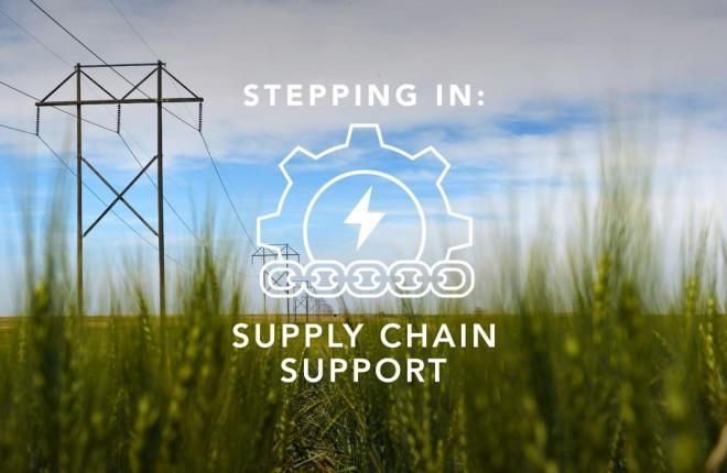 Stepping in for Support During Supply Chain Issues