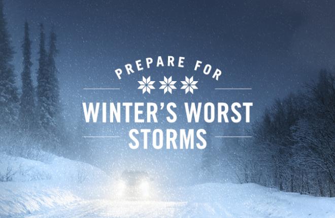 how to prepare for bad winter storms