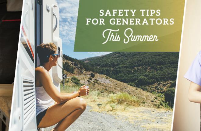 Electric generator safety tips