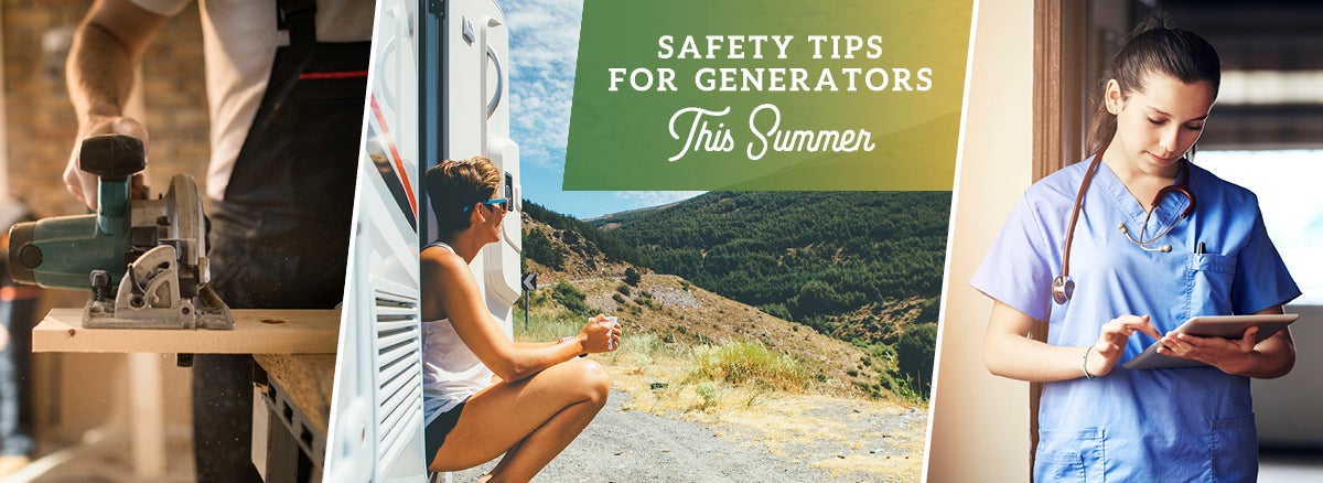 Electric generator safety tips
