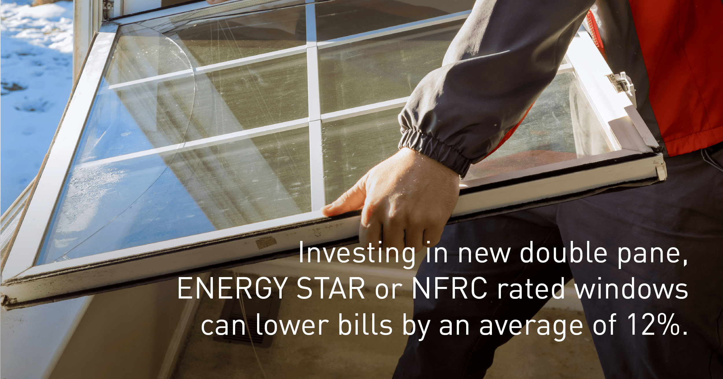 Replacing windows for energy efficiency