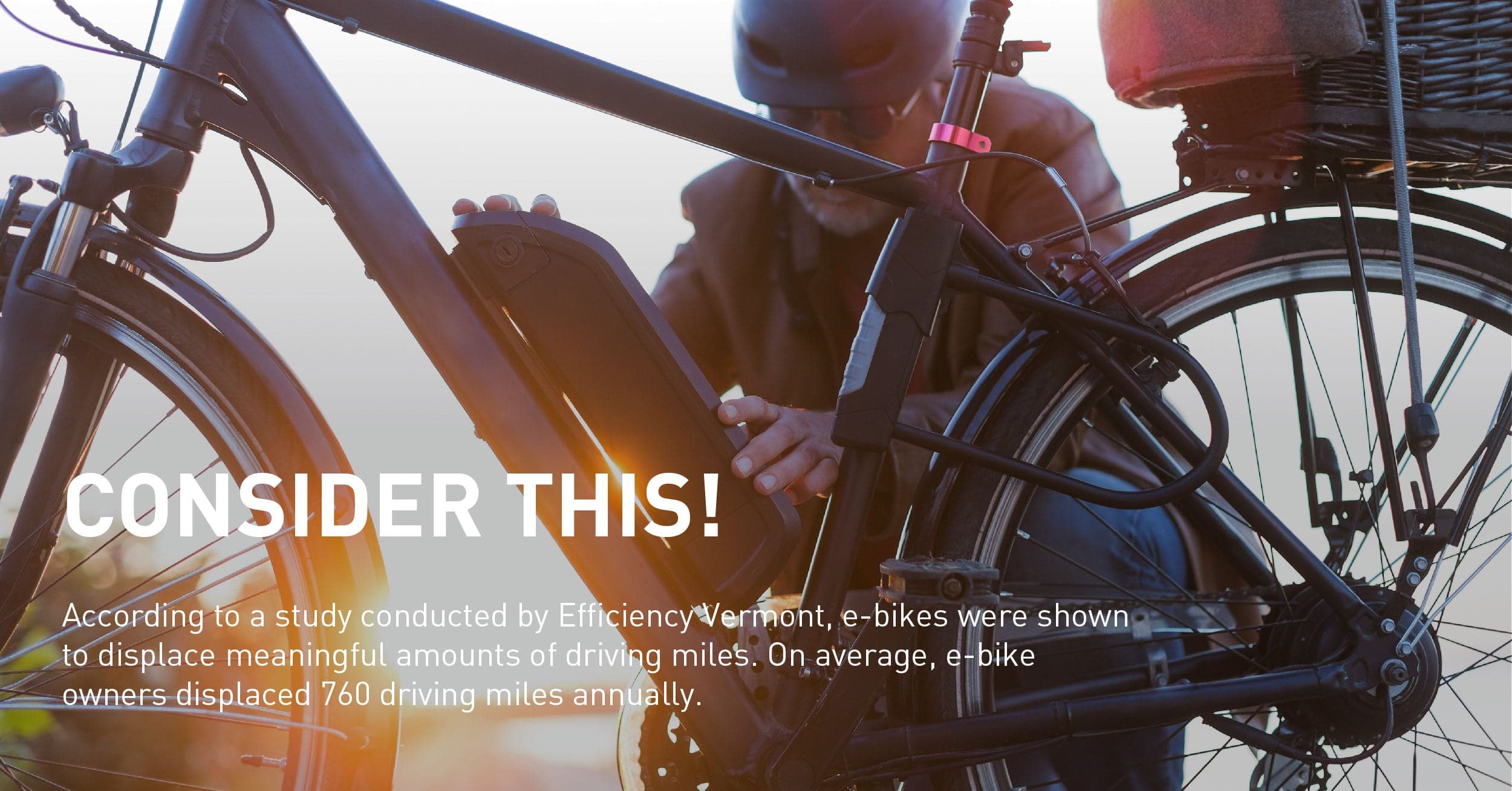 E Bike tips on saving driving miles